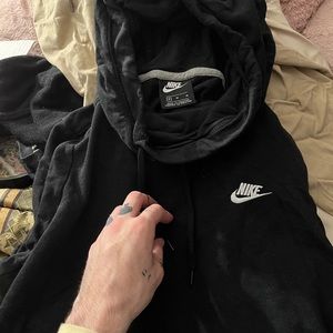 Nike black hoodie medium